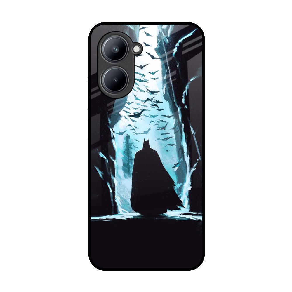 Dark Man In Cave Realme C33 Glass Back Cover Online