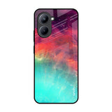 Colorful Aura Realme C33 Glass Back Cover Online