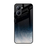 Black Aura Realme C33 Glass Back Cover Online