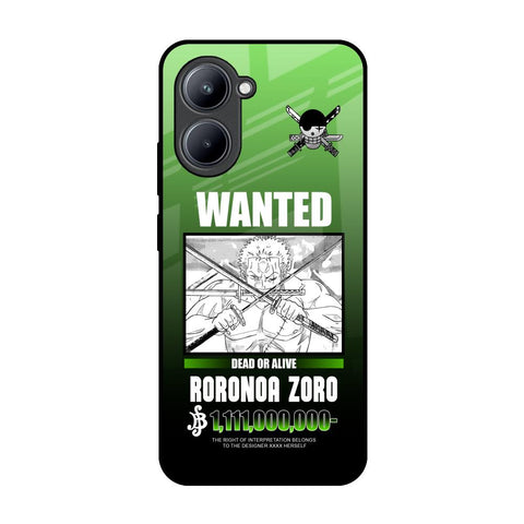Zoro Wanted Realme C33 Glass Back Cover Online