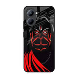 Lord Hanuman Realme C33 Glass Back Cover Online