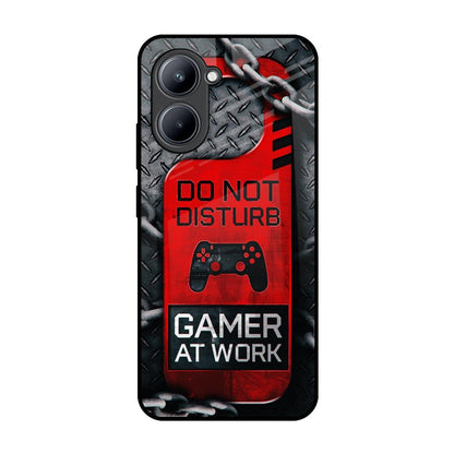Do No Disturb Realme C33 Glass Back Cover Online