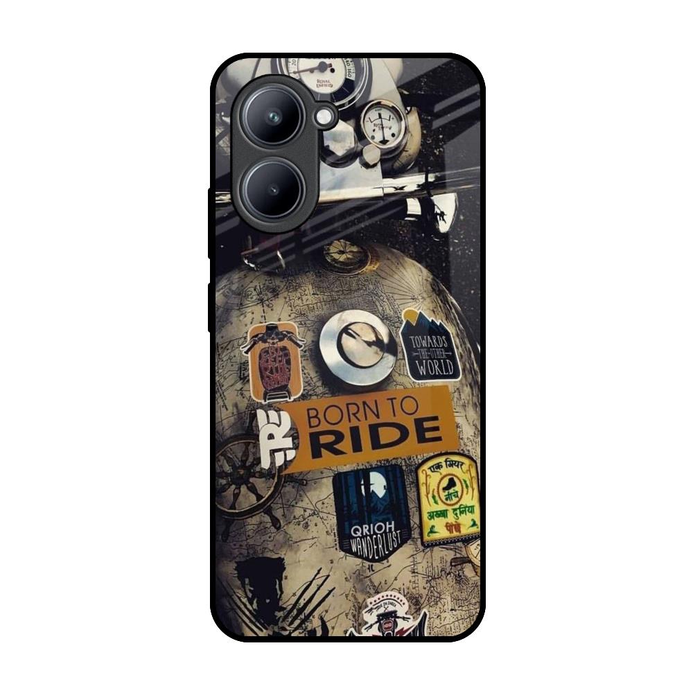 Ride Mode On Realme C33 Glass Back Cover Online
