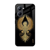 Mythical Phoenix Art Realme C33 Glass Back Cover Online