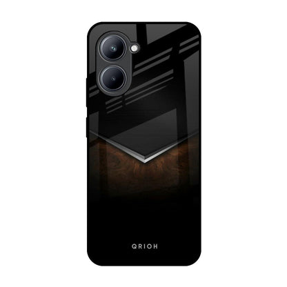 Dark Walnut Realme C33 Glass Back Cover Online