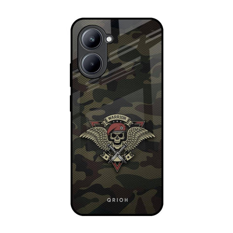 Army Warrior Realme C33 Glass Back Cover Online