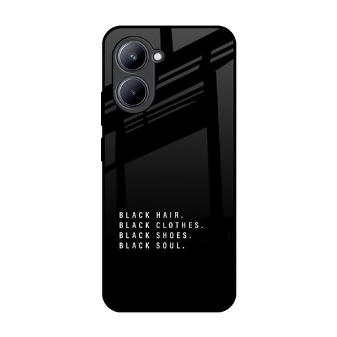 Black Soul Realme C33 Glass Back Cover Online