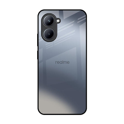 Space Grey Gradient Realme C33 Glass Back Cover Online