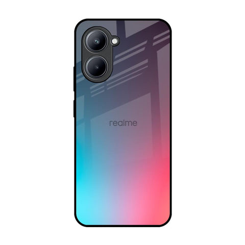 Rainbow Laser Realme C33 Glass Back Cover Online