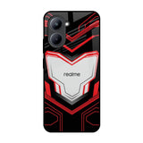 Quantum Suit Realme C33 Glass Back Cover Online