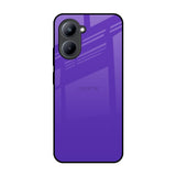 Amethyst Purple Realme C33 Glass Back Cover Online