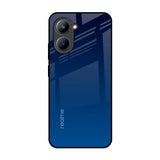 Very Blue Realme C33 Glass Back Cover Online