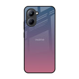 Pastel Gradient Realme C33 Glass Back Cover Online