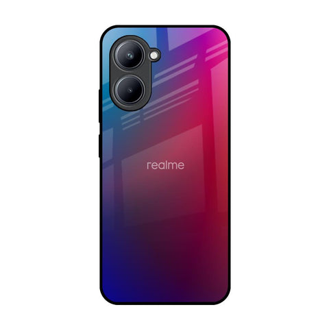 Magical Color Shade Realme C33 Glass Back Cover Online