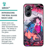 Radha Krishna Art Glass Case for Realme C33