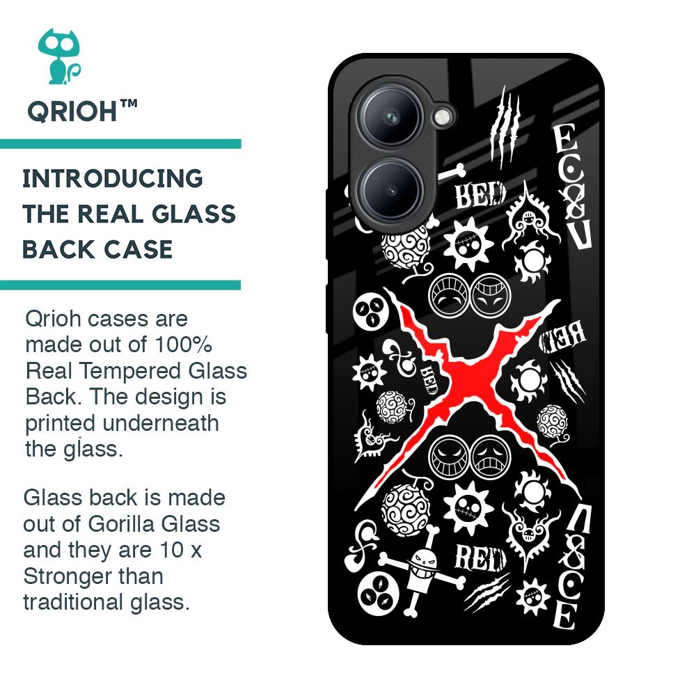 Red Zone Glass Case for Realme C33