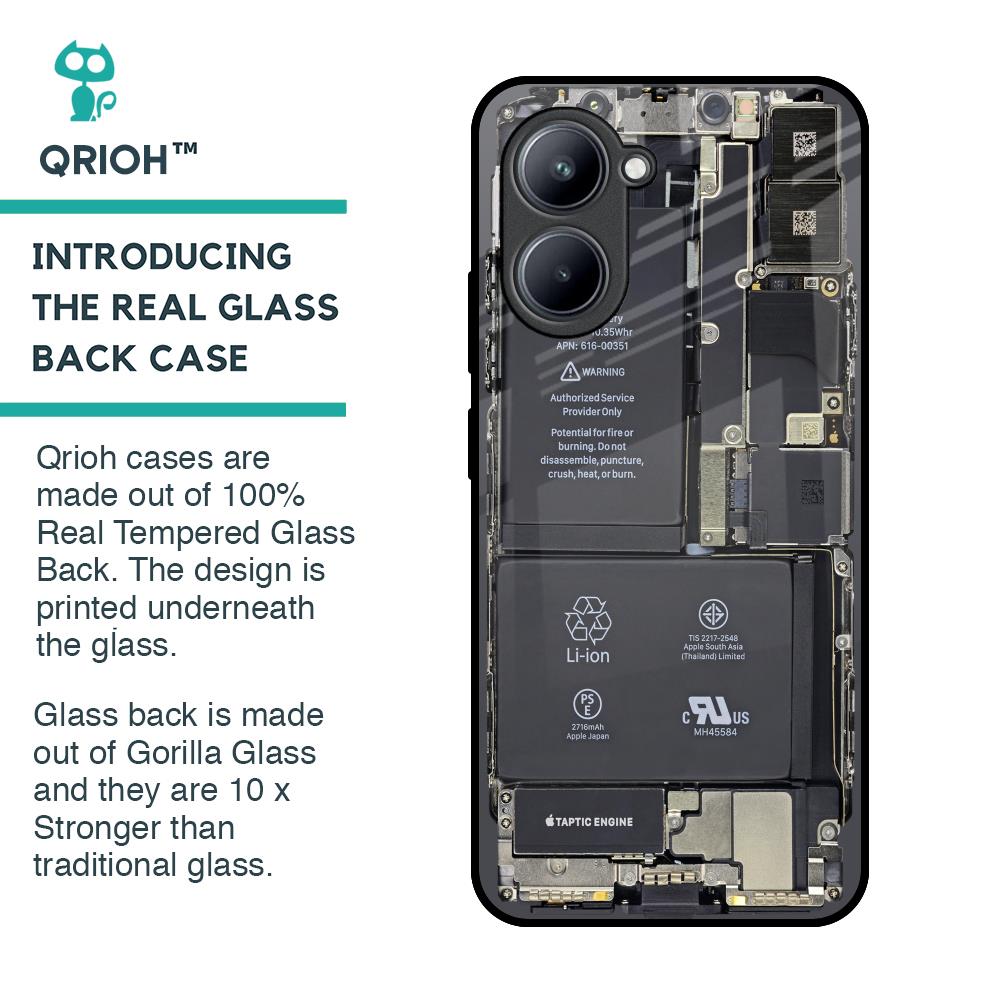 Skeleton Inside Glass Case for Realme C33