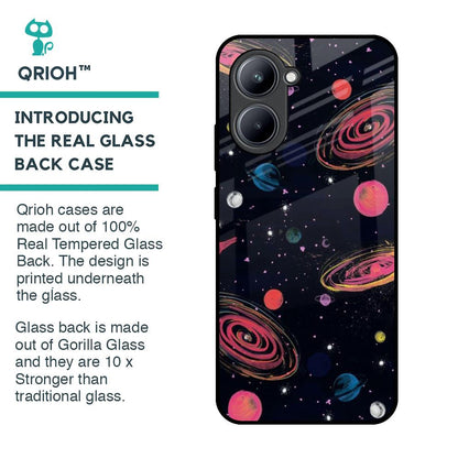 Galaxy In Dream Glass Case For Realme C33