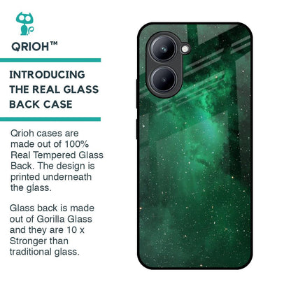 Emerald Firefly Glass Case For Realme C33