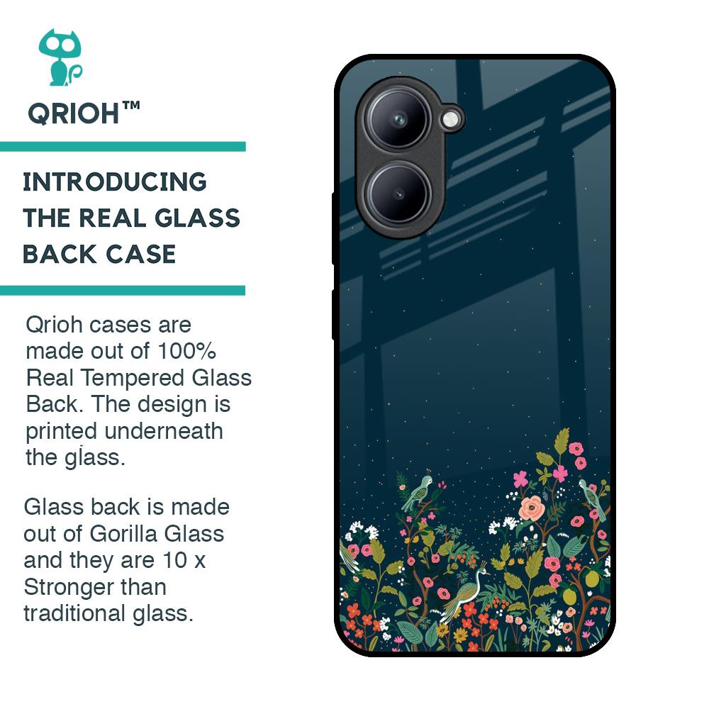 Small Garden Glass Case For Realme C33