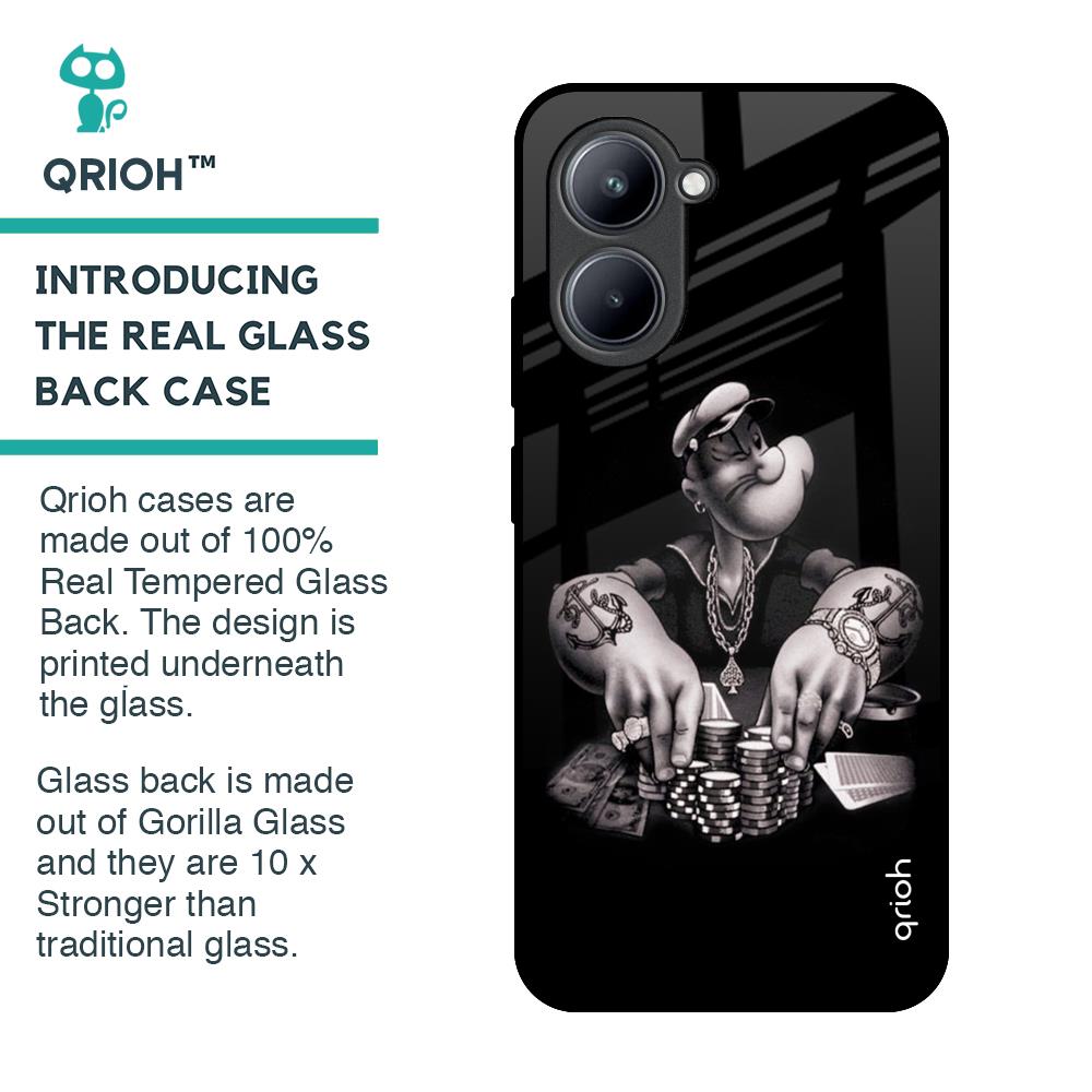 Gambling Problem Glass Case For Realme C33