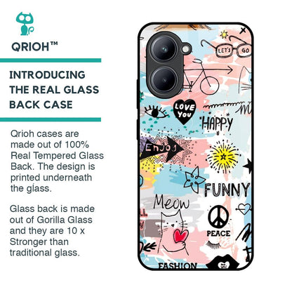 Just For You Glass Case For Realme C33