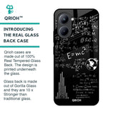 Funny Math Glass Case for Realme C33