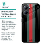 Vertical Stripes Glass Case for Realme C33