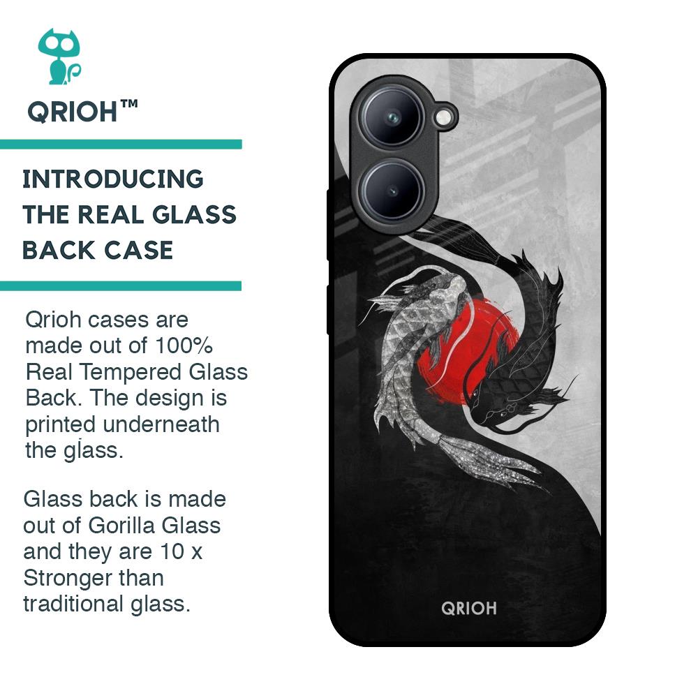 Japanese Art Glass Case for Realme C33