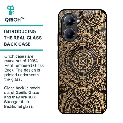 Luxury Mandala Glass Case for Realme C33