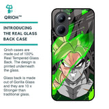 Anime Green Splash Glass Case for Realme C33