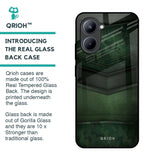 Green Leather Glass Case for Realme C33