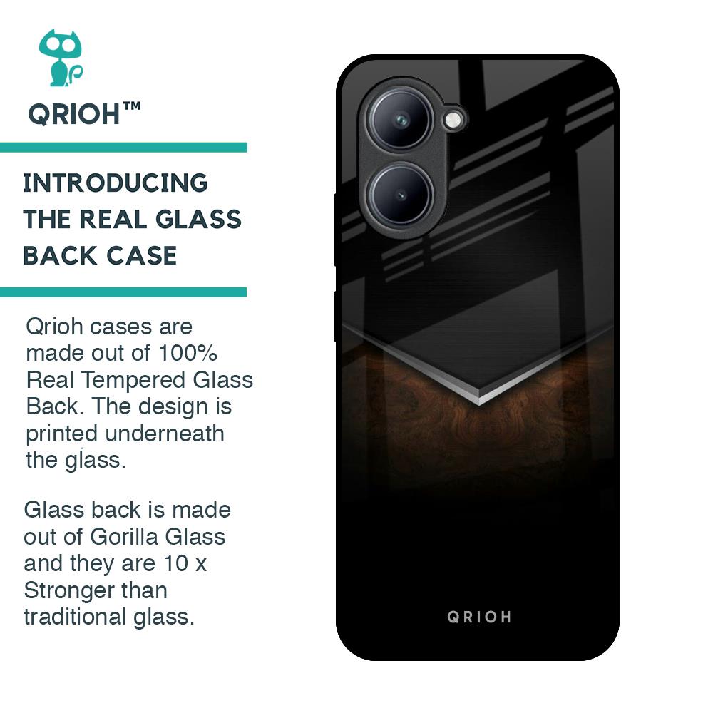 Dark Walnut Glass Case for Realme C33