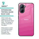 Pink Ribbon Caddy Glass Case for Realme C33