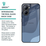 Navy Blue Ombre Glass Case for Realme C33