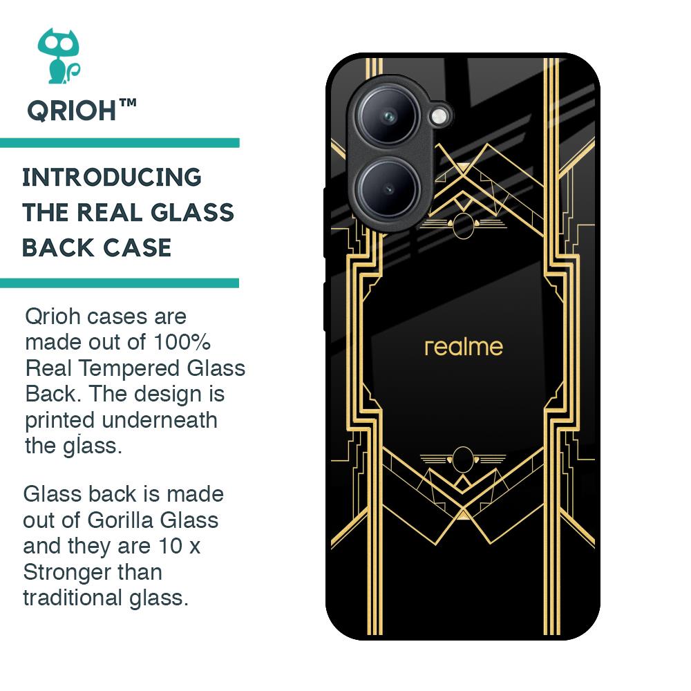 Sacred Logo Glass Case for Realme C33