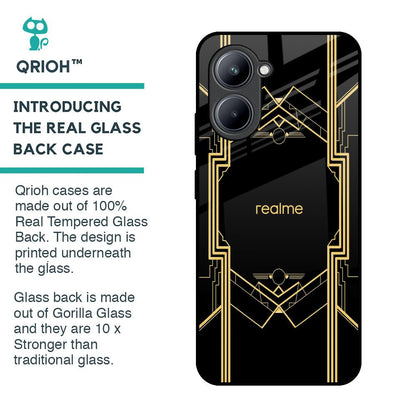 Sacred Logo Glass Case for Realme C33
