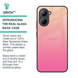 Pastel Pink Gradient Glass Case For Realme C33