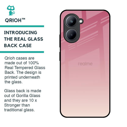 Blooming Pink Glass Case for Realme C33