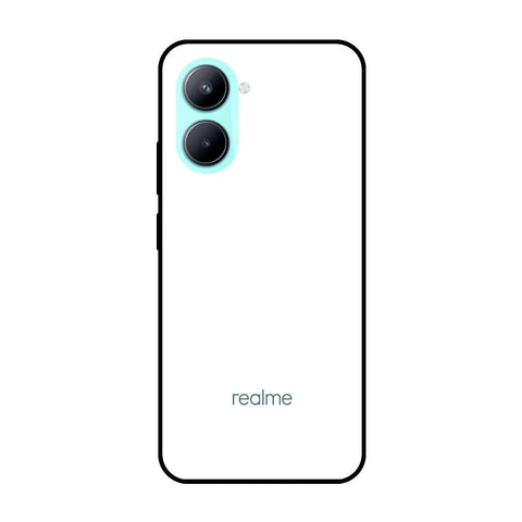 Arctic White Realme C33 Glass Cases & Covers Online