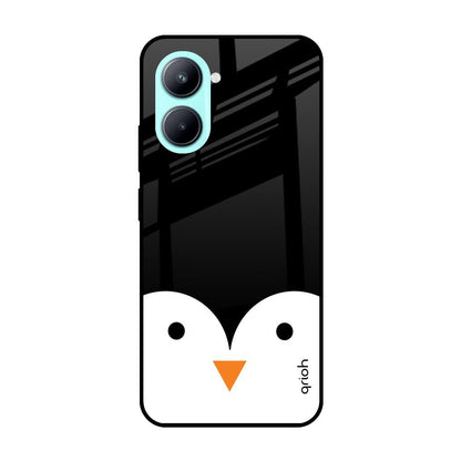 Cute Penguin Realme C33 Glass Cases & Covers Online