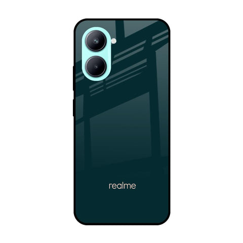 Hunter Green Realme C33 Glass Cases & Covers Online