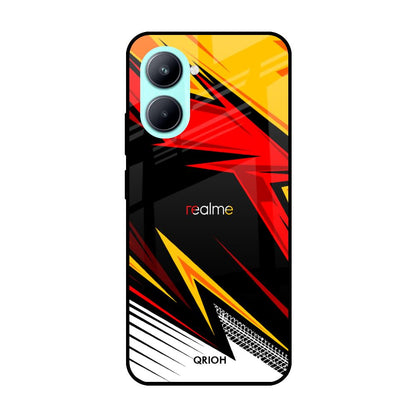 Race Jersey Pattern Realme C33 Glass Cases & Covers Online