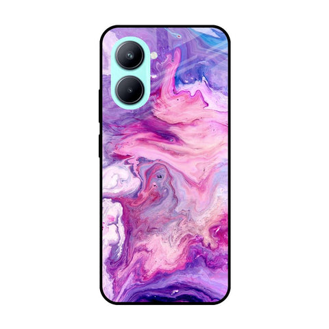 Cosmic Galaxy Realme C33 Glass Cases & Covers Online