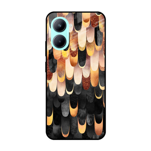 Bronze Abstract Realme C33 Glass Cases & Covers Online