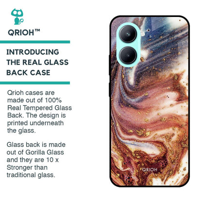 Exceptional Texture Glass Case for Realme C33