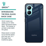 Overshadow Blue Glass Case For Realme C33