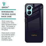 Deadlock Black Glass Case For Realme C33