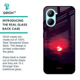 Morning Red Sky Glass Case For Realme C33