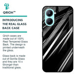 Black & Grey Gradient Glass Case For Realme C33